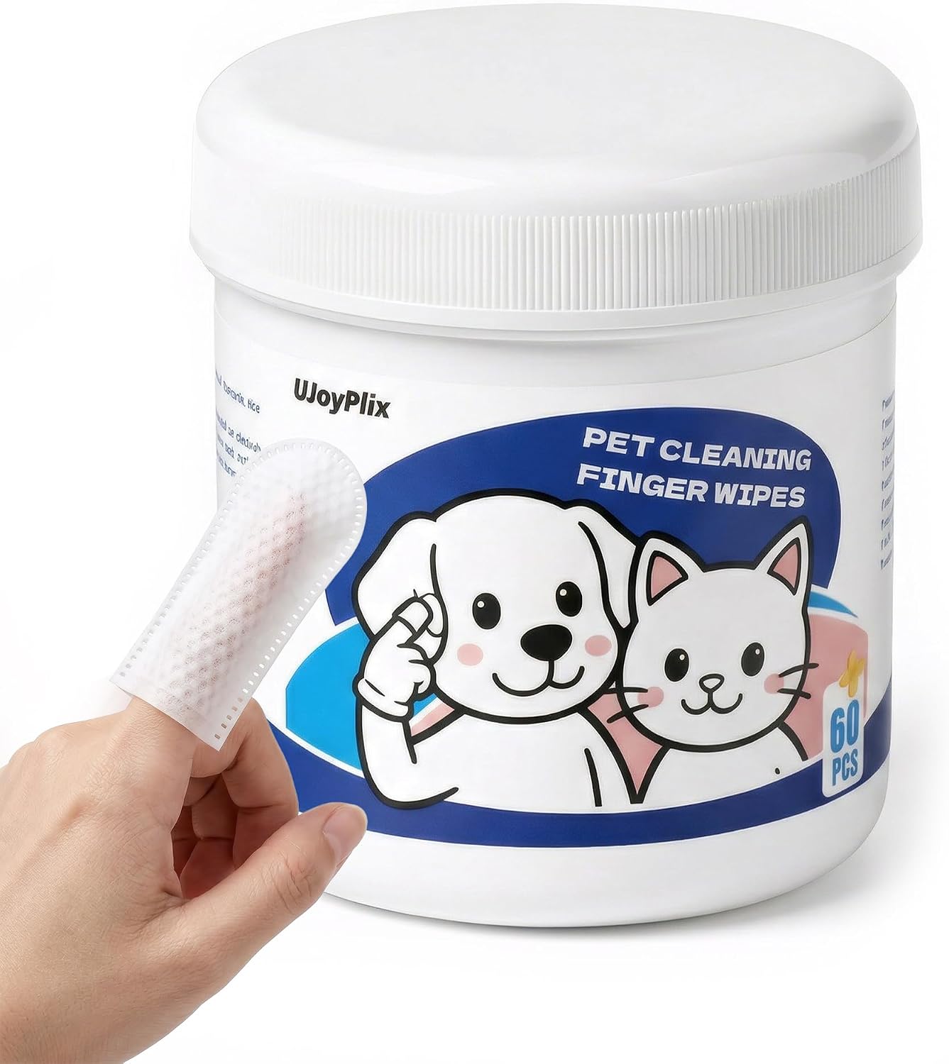Vet-Recommended-Dog-&-Cat-Finger-Wipes,-Coconut-Scent-60-Count,-Gentle-Dental-Wipes-1227