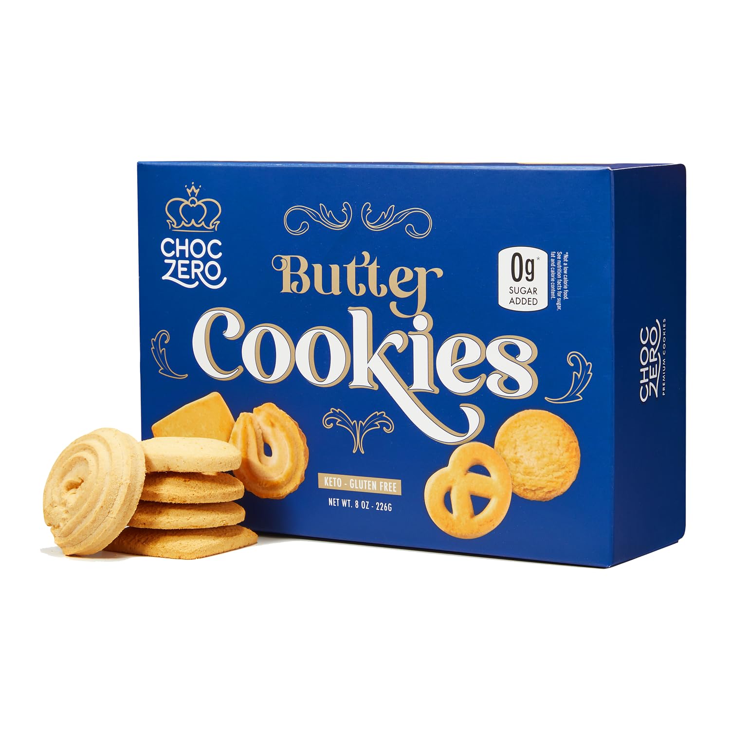 ChocZero-Sugar-Free-Butter-Cookies,-Gluten-Free,-8-oz-Box-|--Danish-Shortbread-Cookies,-Sugar-1976