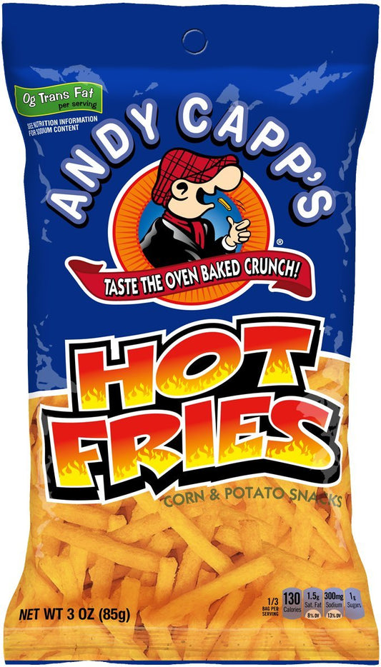 Andy-Capp's-Hot-Fries-Snacks,-3-oz.-(12-pack)---------1445