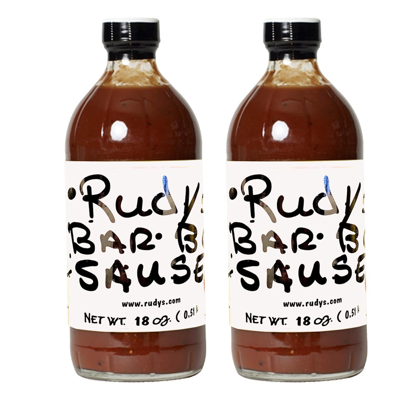 Rudy's-Bar-B-Q-Sause-18oz-Glass-Bottle-(Original)-----------150