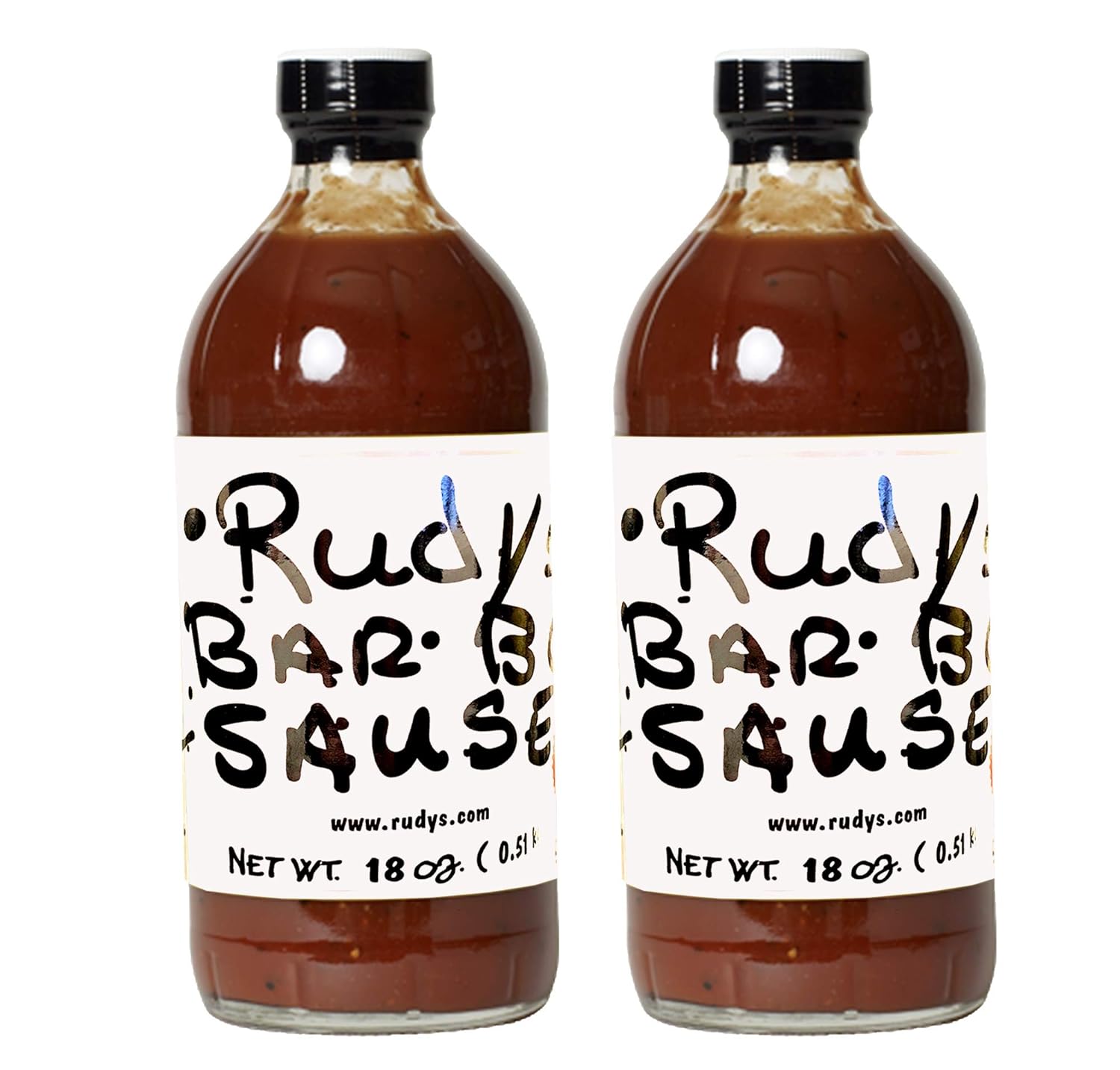 Rudy's-Bar-B-Q-Sause-18oz-Glass-Bottle-(Original)-----------150