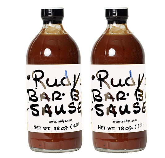 Rudy's-Bar-B-Q-Sause-18oz-Glass-Bottle-(Original)-----------150