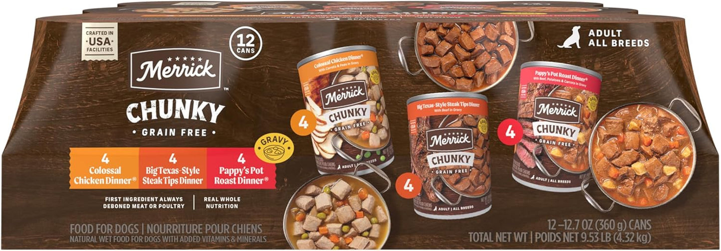 Merrick-Chunky-Grain-Free-Premium-And-Wholesome-Canned-Dog-Food-Variety-Pack,-Beef-1412