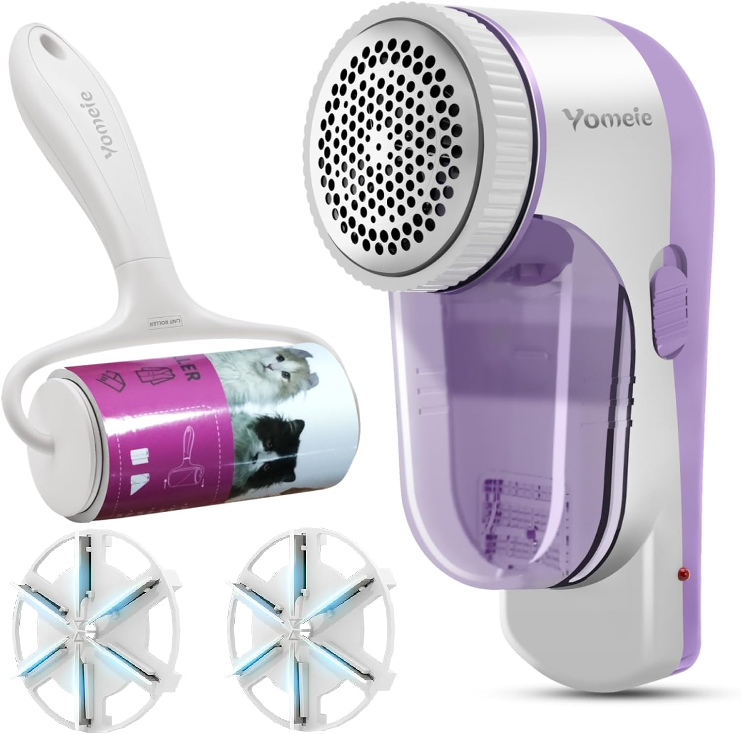 Fabric-Shaver-&-Lint-Roller-Set,-Electric-Lint-Remover-for-3238