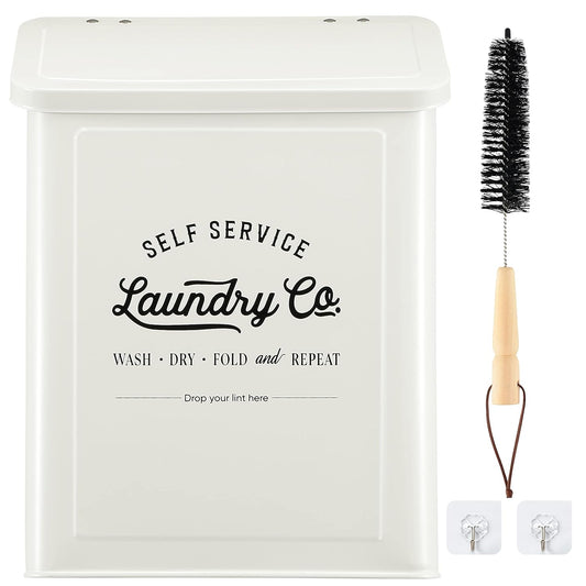 Magnetic-Lint-Bin-for-Laundry-Room,-Metal-Trash-Can-with-3481