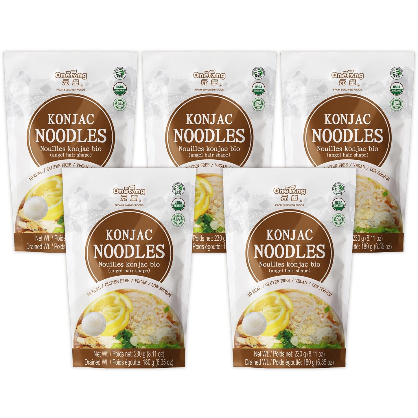 ONETANG-Organic-Shirataki-Konjac-Angel-Hair-Noodles,-USDA-1834