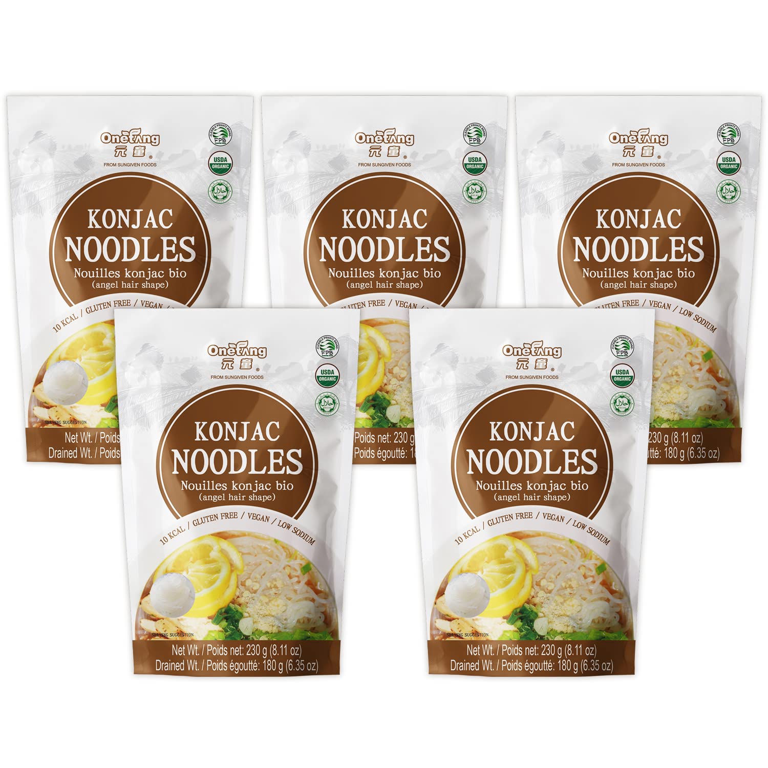 ONETANG-Organic-Shirataki-Konjac-Angel-Hair-Noodles,-USDA-1834