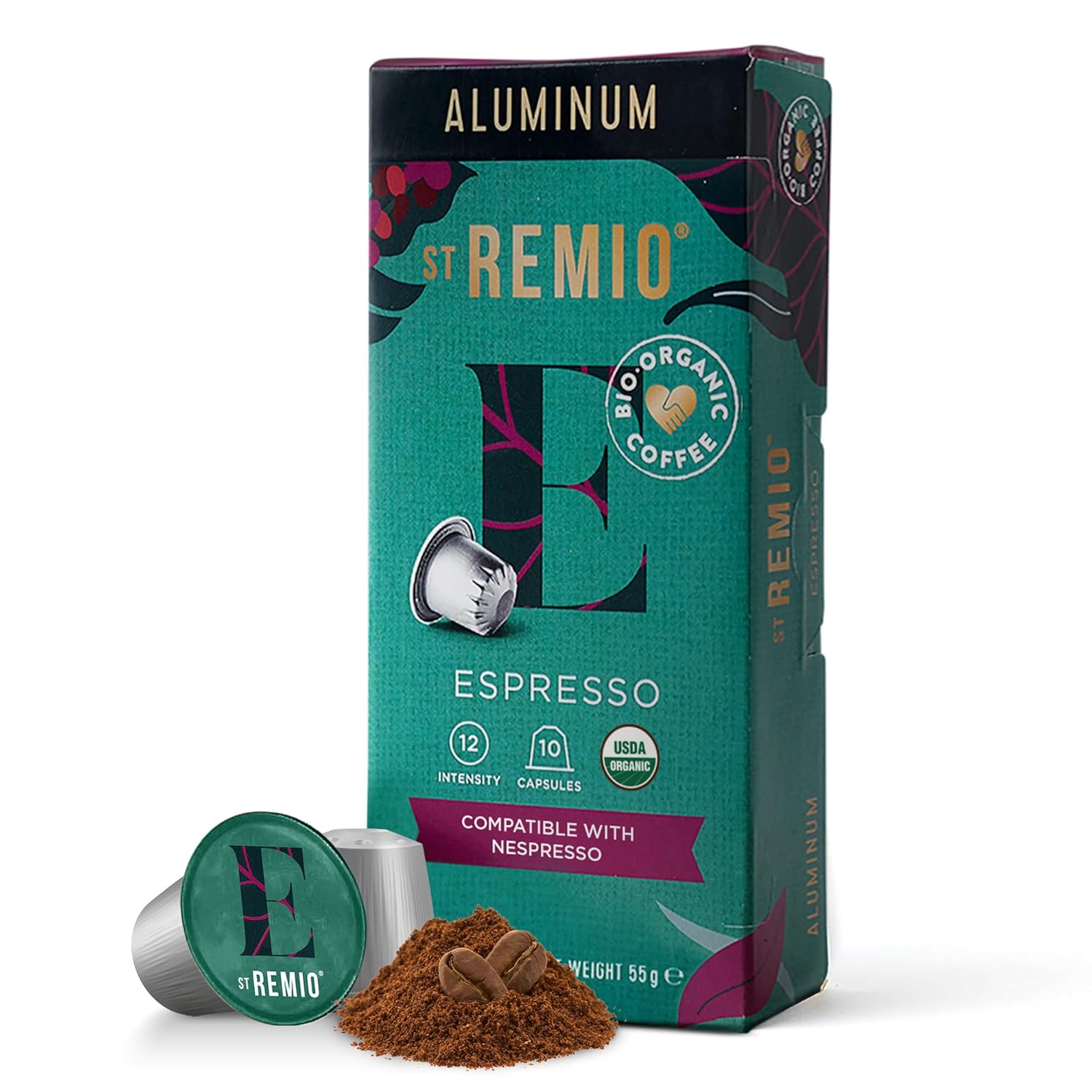 ST-REMIO-Aluminium-Pods-Compatible-with-Nespresso,-Dark-Roast,-Bio-Organic,-Notes-of-634