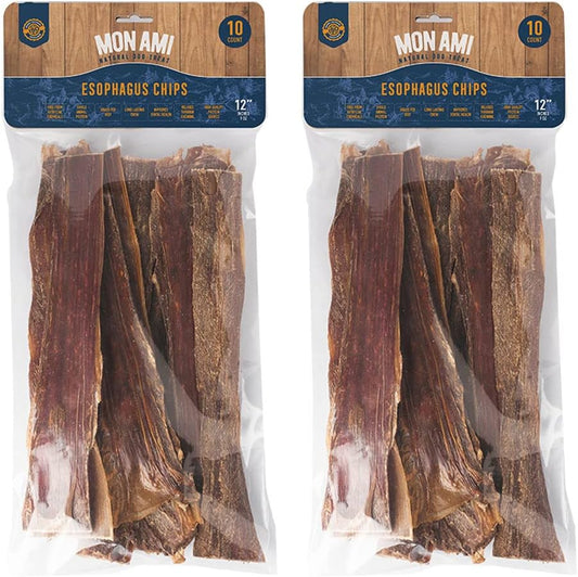 Mon-Ami-Beef-Esophagus-Dog-Treats-(12-inch,-1115