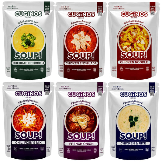 Cugino's-Paquete-variado-de-mezcla-de-sopa-(paquete-de-6)-----84