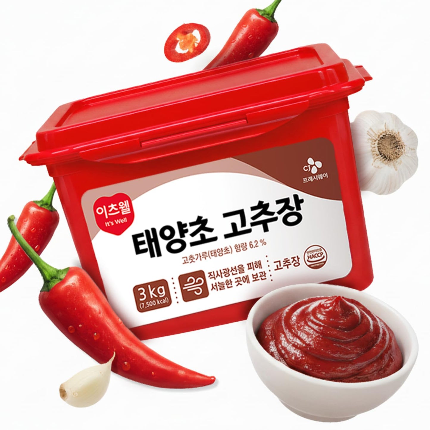 Korean-Food-CJ-Freshway-Gochujang-Korean-Red-Chili-Paste-6.6-lb-(3kg),-128
