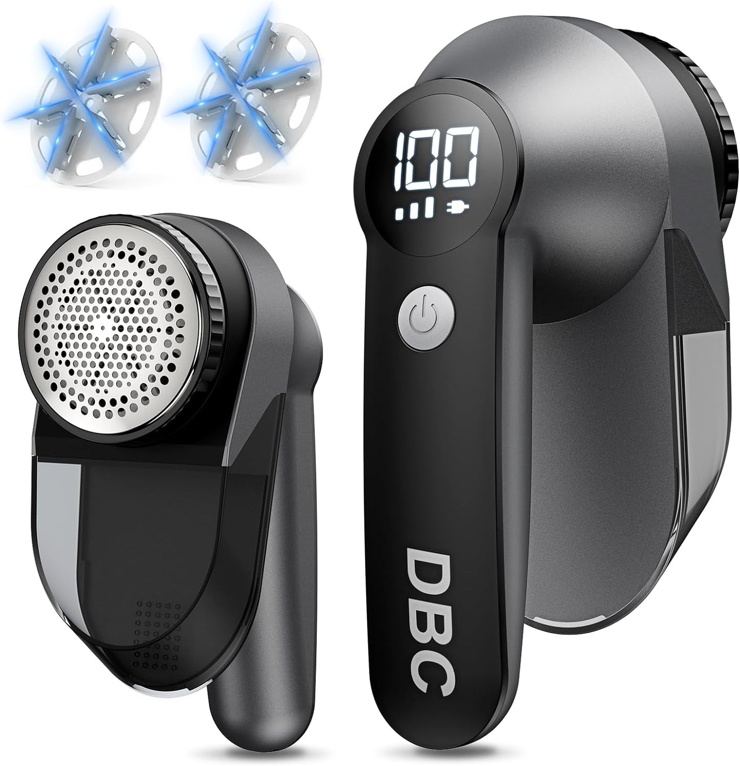 DBC-Fabric-Shaver-with-15000r/Min-Powerful-Motor,-LED-Display,-3-Speeds,-2900