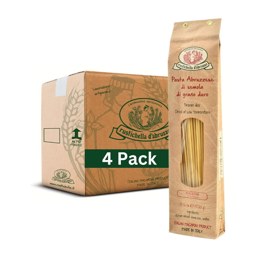 Rustichella-d'Abruzzo-Bucatini-(Pack-of-4),-500g-Each-1800