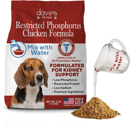 Dave’s-Pet-Food-Kidney-Care-Dog-Food-(Chicken-Formula-Crumble),-Non-Prescription,-Low-Phosphorus,-1012