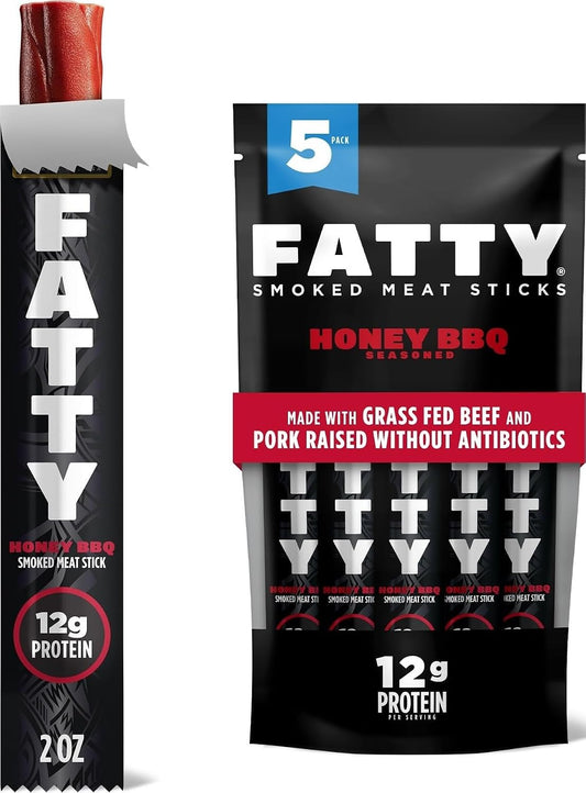 FATTY-Meat-Jerky-Sticks,-Honey-BBQ,-2-oz.-(5-pk)--------1882