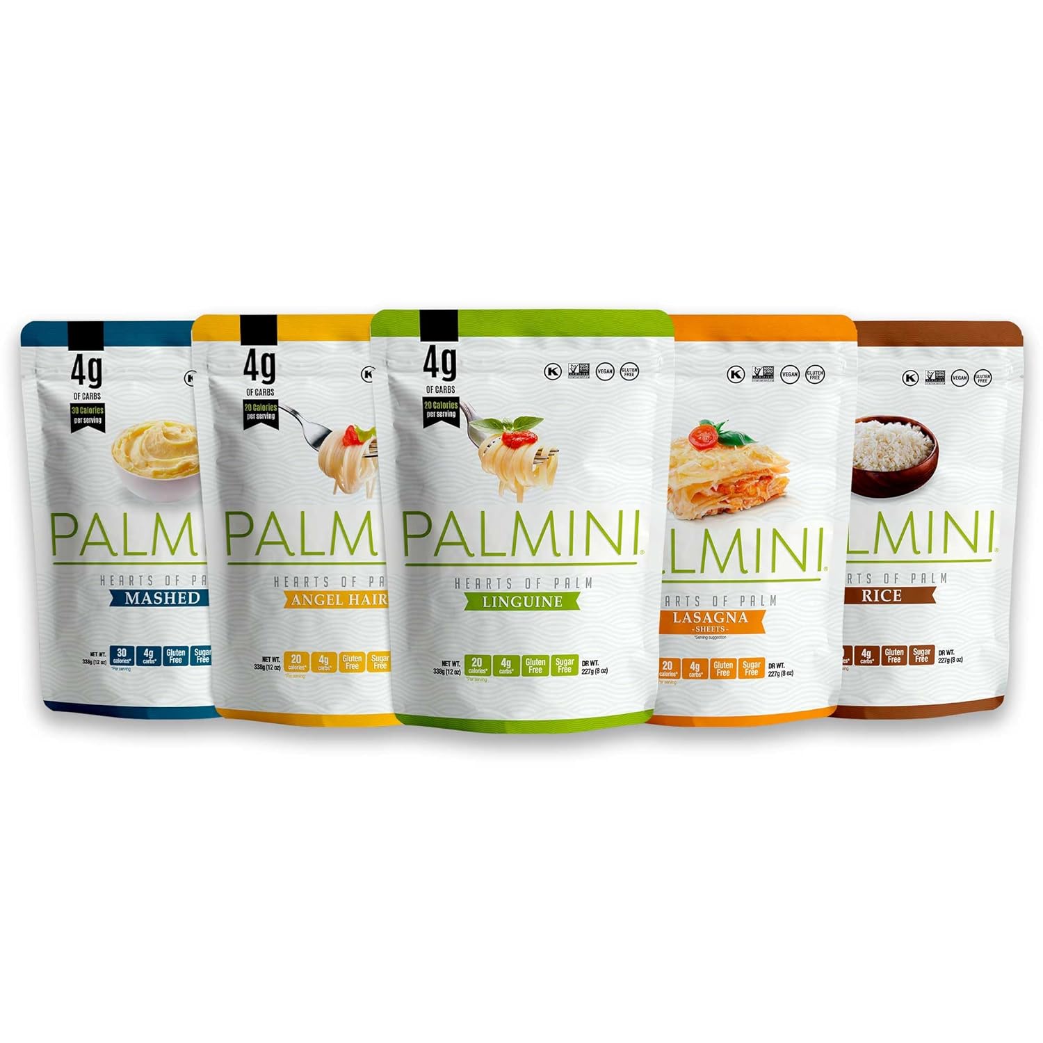 NEW!-Palmini-Pouch-VARIETY-PACK-|-Linguine-|-Angel-|-1043