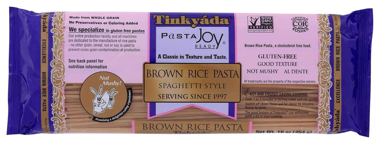 Tinkyada-Brown-Rice-Pasta,-Spaghetti,-1-Pound-(Pack-1430