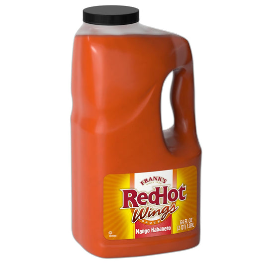 Frank's-RedHot-Mango-Habanero-Wings-Sauce,-0.5-gal---------1135