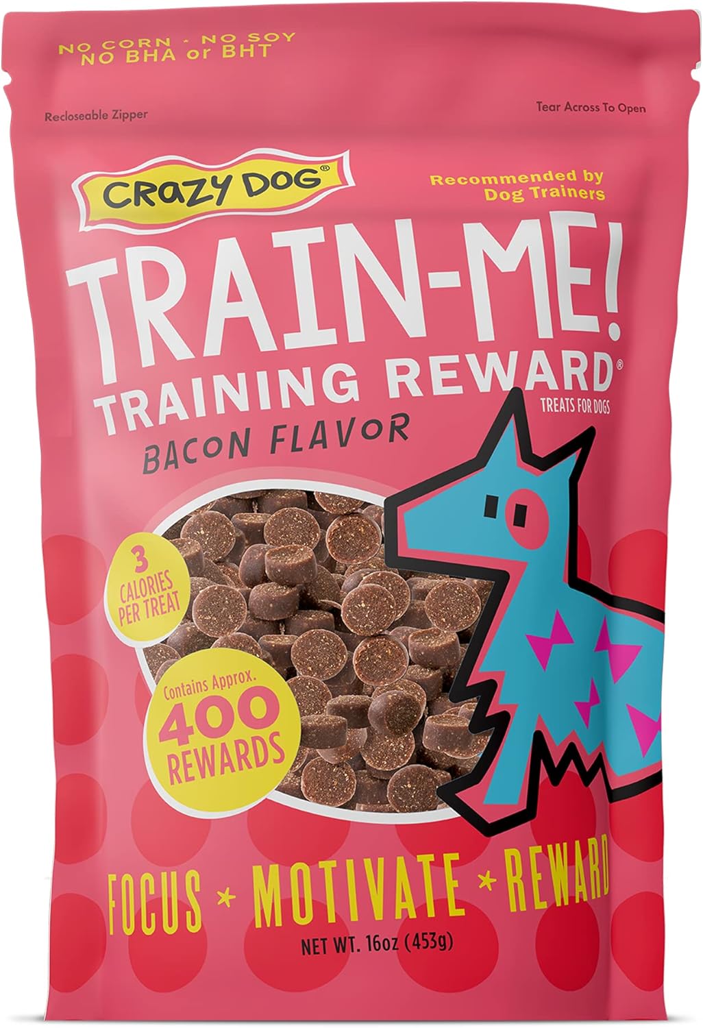 Train-Me!-Training-Treats-16-oz.-Pouch,-Bacon-Flavor,-4104