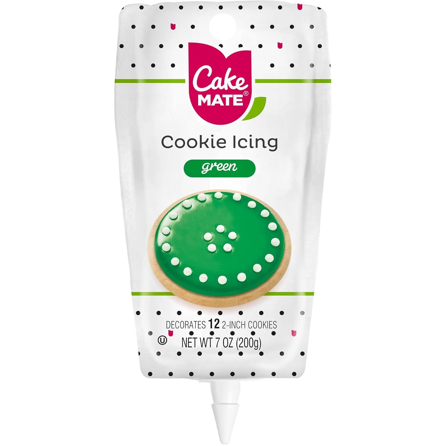 Cake-Mate-Cookie-Icing,-Fast-Drying-Squeeze-Pouch-Icing-for-Decorating-Sugar-Cookies-Gingerbread,-oz.,-842