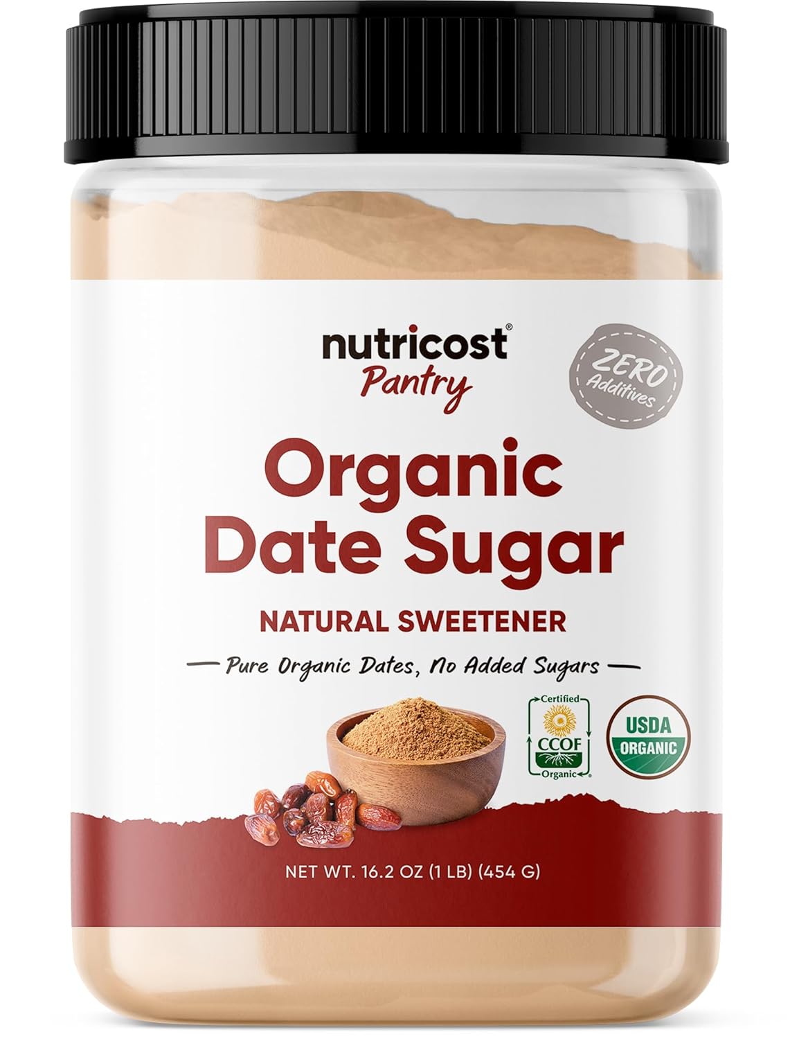 Nutricost-Organic-Date-Sugar-(1LB)---USDA-Organic,-Vegan,-GMO-Free.-Pantry-------2220