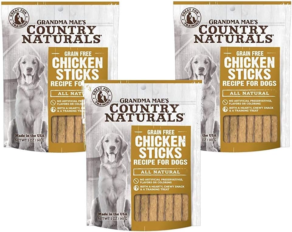 Grain-Free-Chicken-Sticks-Chewy-Dog-Treats,-5-582