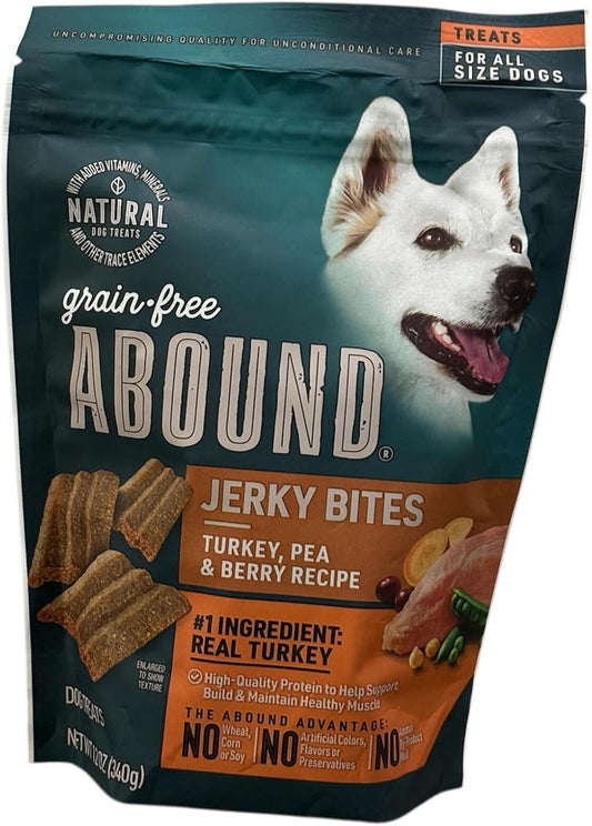 Abound-Grain-Free-Turkey-Jerky-Bites,-12-Ounce-(Pack-of-1)---170