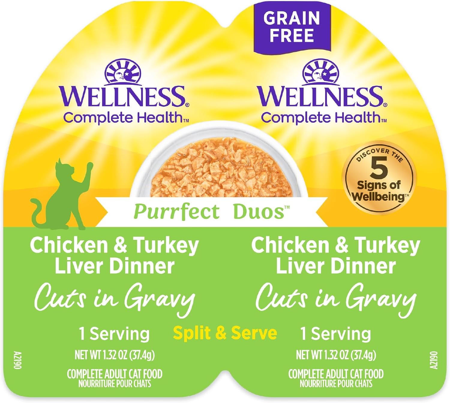 Wellness-Complete-Health-Purrfect-Duos,-Cuts-in-Gravy,-Adult-Wet-Cat-Natural,-Grain-Free,-Ounce549