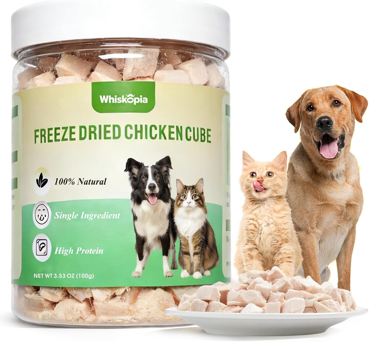 3.53-oz-Freeze-Dried-Chicken-Cubes-for-Dogs-and-Cats-Single-Ingredient-Raw-923