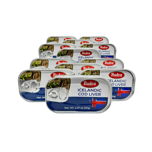 Rudca-Food-Icelandic-Cod-Liver---Wild-Caught-in-Own-Oil---4.27-oz-146