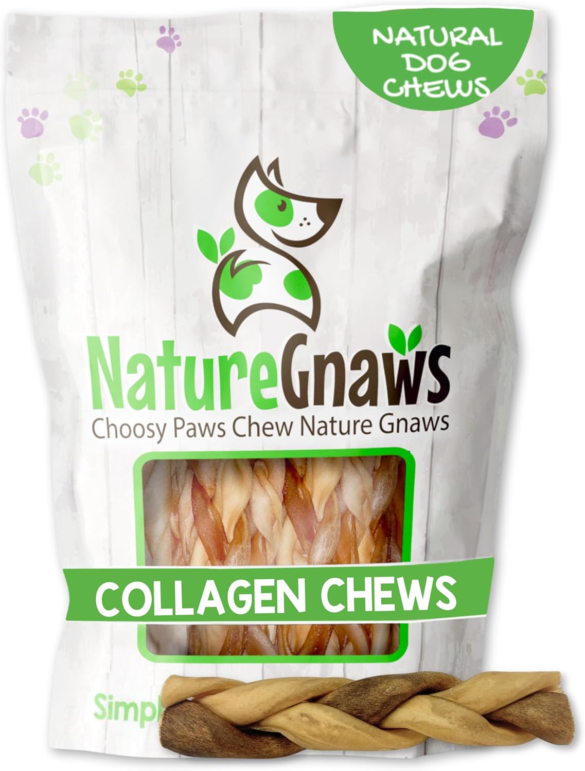 Nature-Gnaws-Braided-Collagen-Sticks-for-Dogs-6"-(5-Count)---Lasting-660