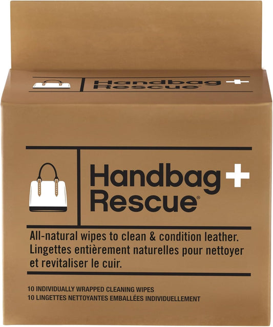 HandBagRescue-All-Natural-Cleaning-Wipes-|-10-Individually-Wrapped-Wipes-|-2646