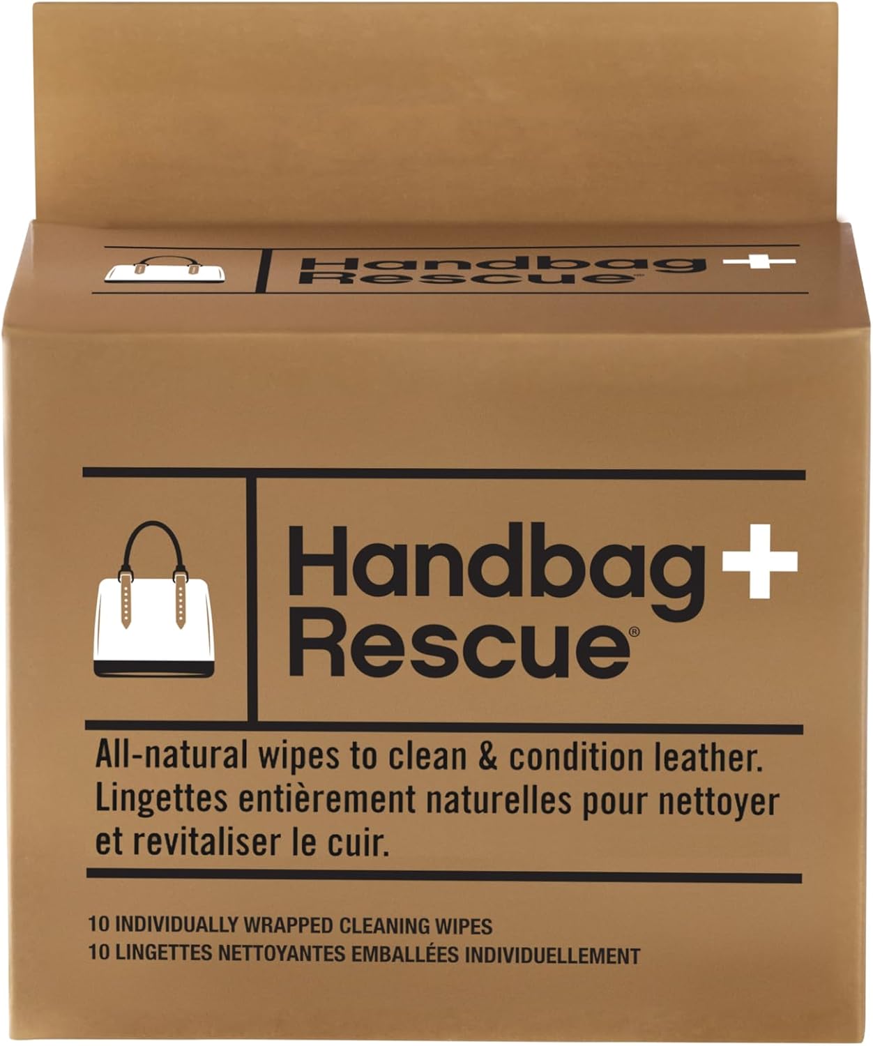 HandBagRescue-All-Natural-Cleaning-Wipes-|-10-Individually-Wrapped-Wipes-|-2658