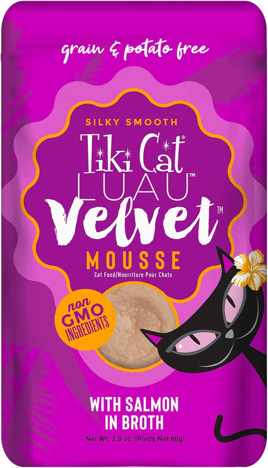 Tiki-Cat-Luau-Velvet-Mousse,-Salmon-in-Broth,-Complete-Nutrition-for-Balanced-Diet,-1420