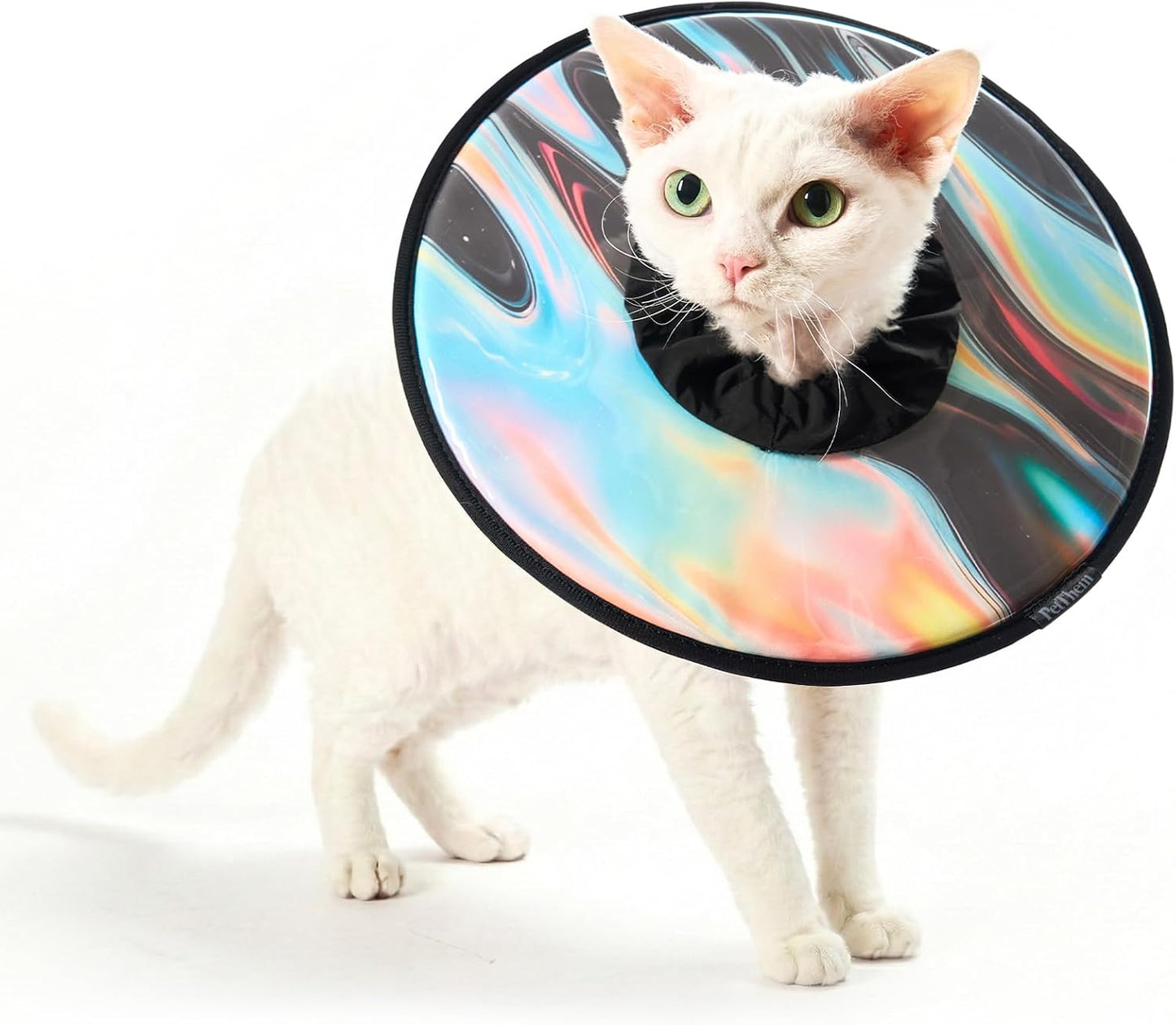 Soft-Cat-Cone-Collar,-Adjustable-Cat-Recovery-Collar,-After-Surgery-Protection,-Waterproof-&-904
