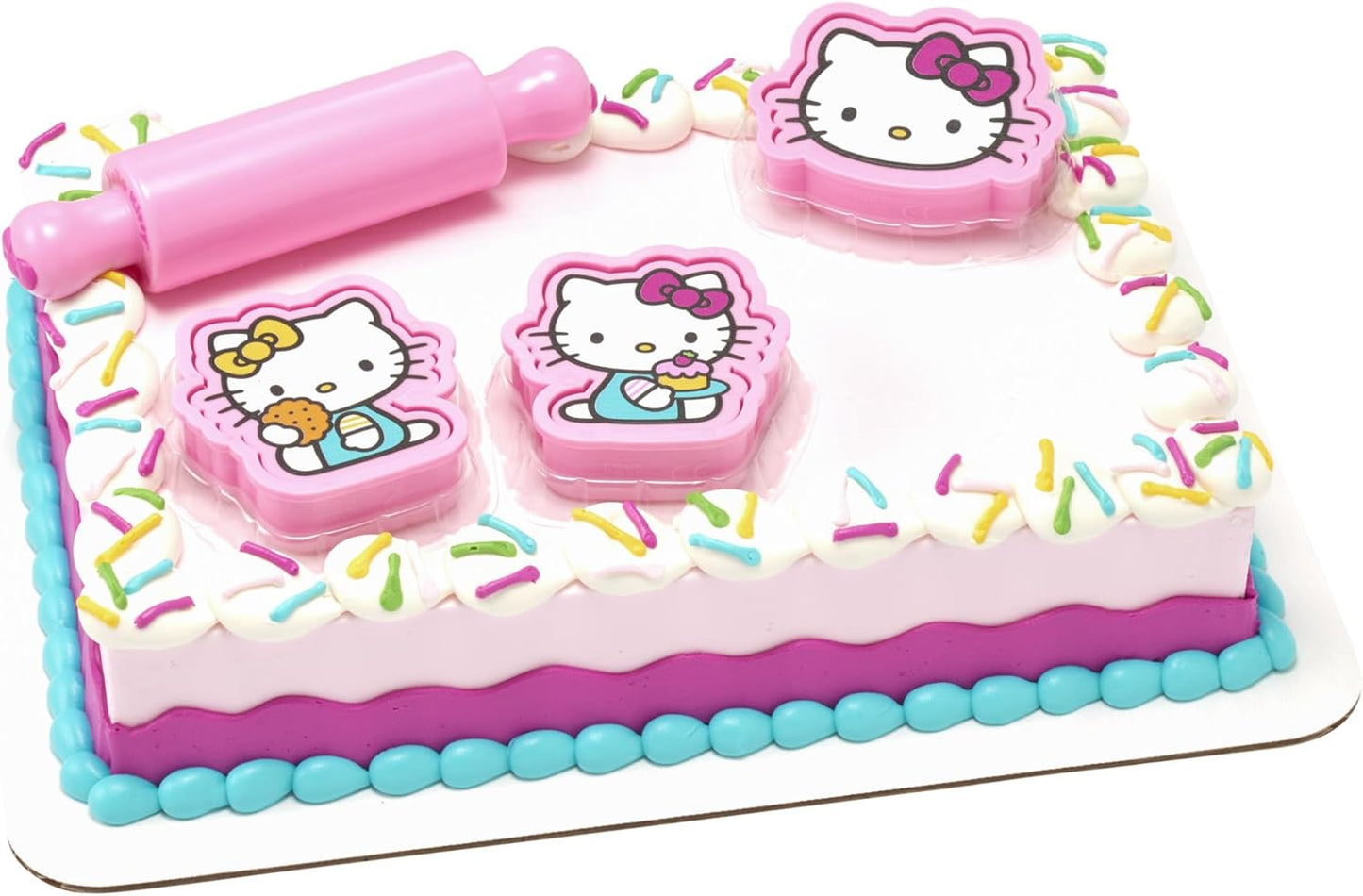 DecoSet®-Hello-Kitty®-Play-Bake-Fun-Cake-Topper,-7-Piece-Decoration-Set-with-Cookie-Stampers-310