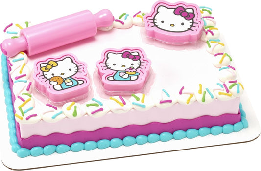 DecoSet®-Hello-Kitty®-Play-Bake-Fun-Cake-Topper,-7-Piece-Decoration-Set-with-Cookie-Stampers-326