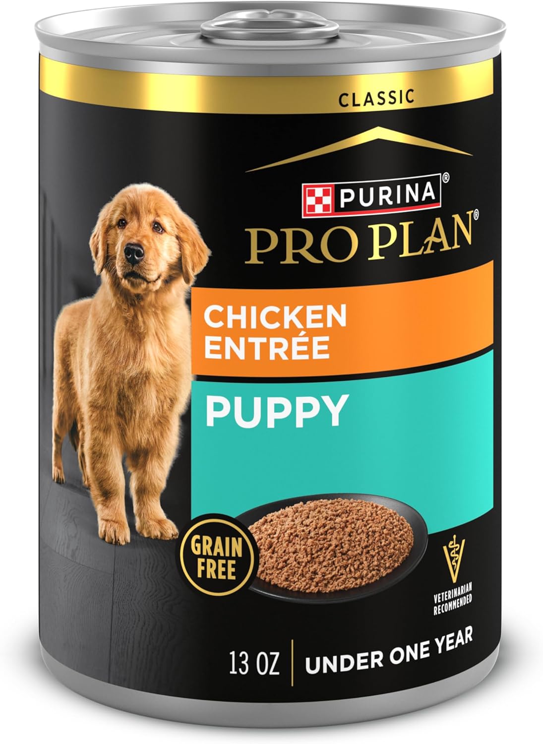 Purina-Pro-Plan-Grain-Free-Wet-Puppy-Food,-Classic-Chicken-Entrée---(Pack-1554