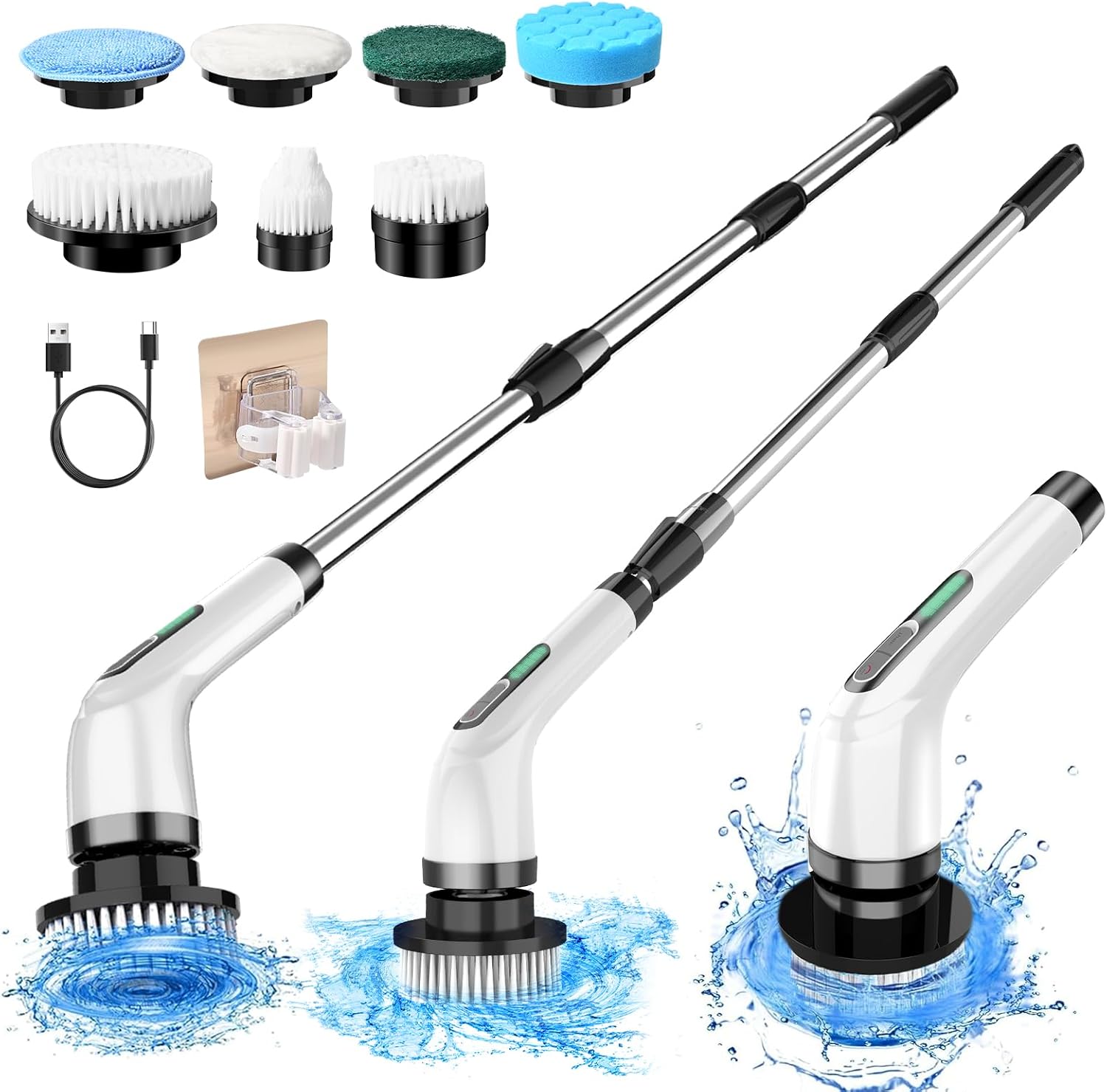 Electric-Spin-Scrubber-with-Dual-Speed-Cordless-Cleaning-Brush,-IPX7-2489