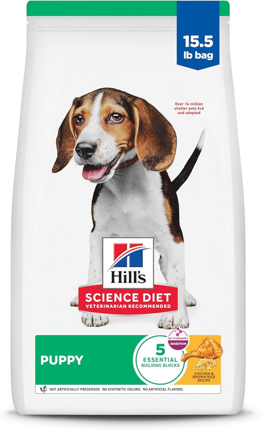 Hill's-Science-Diet-Puppy-Dry-Dog-Food,-Chicken-&-Brown-Rice,-15.5-lb.-2417