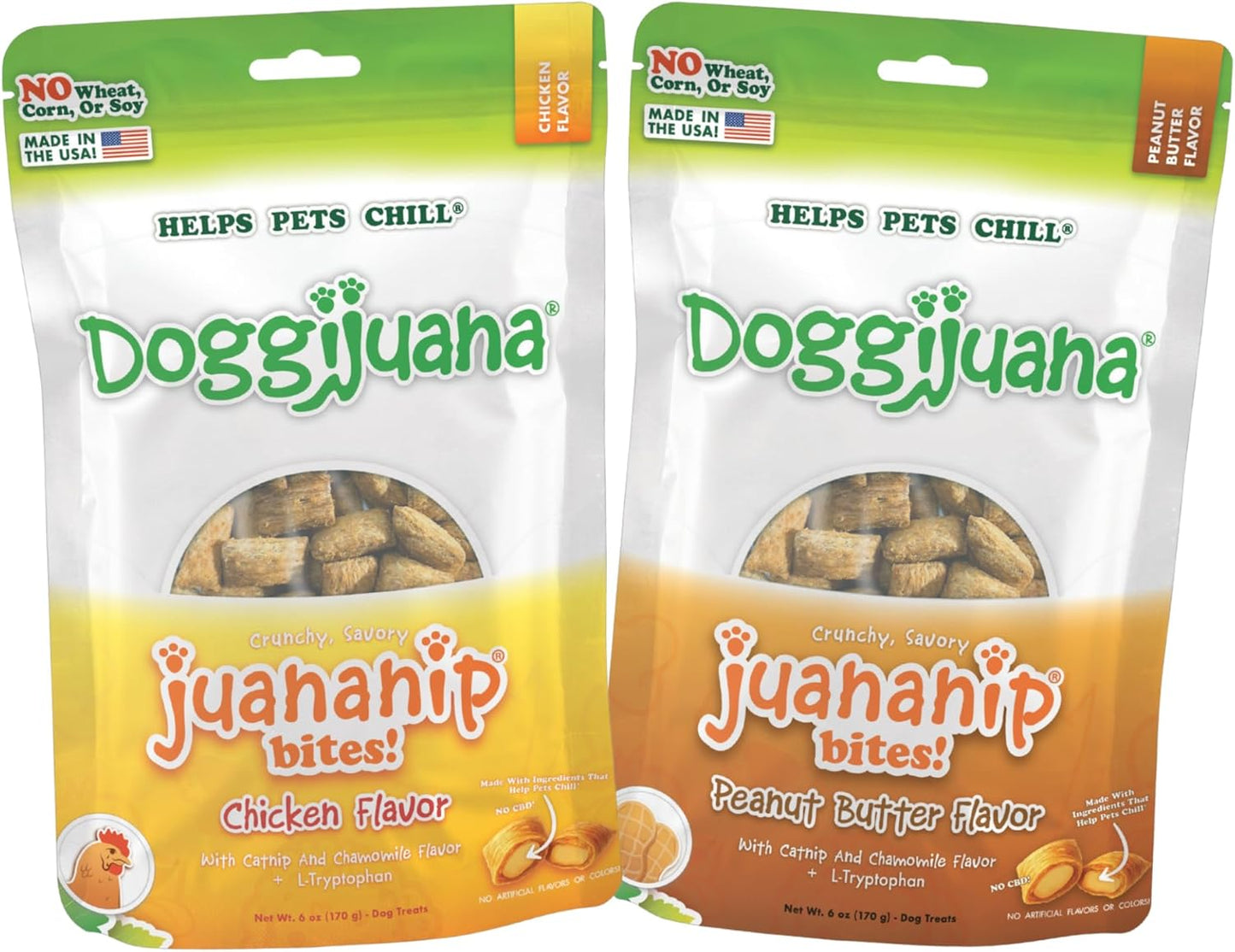 Doggijuana-Treats-for-Dogs-with-Catnip,-Chamomile-&-L-Tryptophan-–-Crunchy-Bites-1009