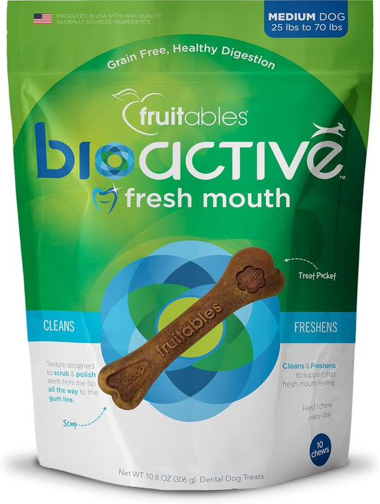 10-Count-Bioactive-Fresh-Mouth-Dental-Chews,-Medium/10.8-622