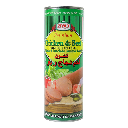 Ziyad-Luncheon-Halal-Pan-de-Carne,-Pollo/Carne-de-res,-29.5-onzas-----208
