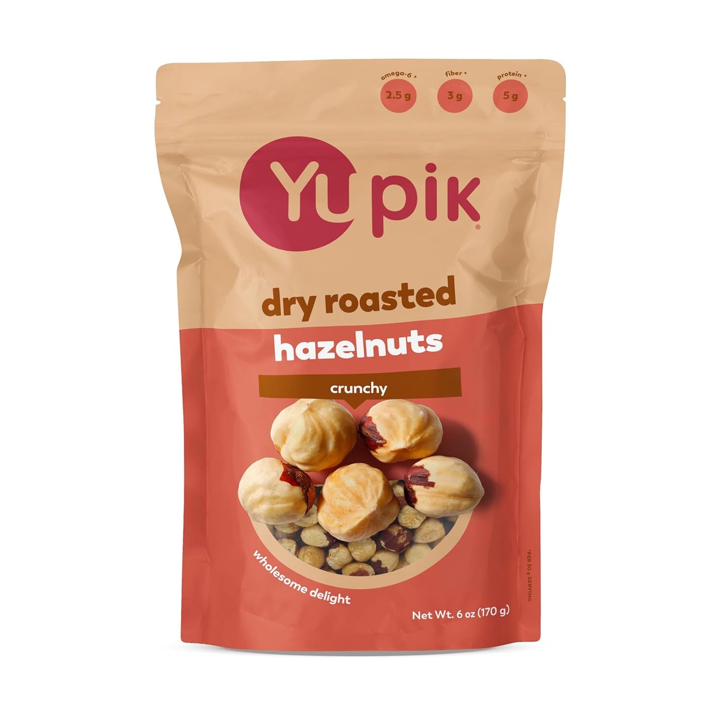 Yupik-Dry-Roasted-Hazelnuts,-6-Oz,-Gluten-Free,-Kosher,-Crunchy-Nuts,-Filberts,--Oil-Free,-Unsalted-Nuts,-Snacks-534