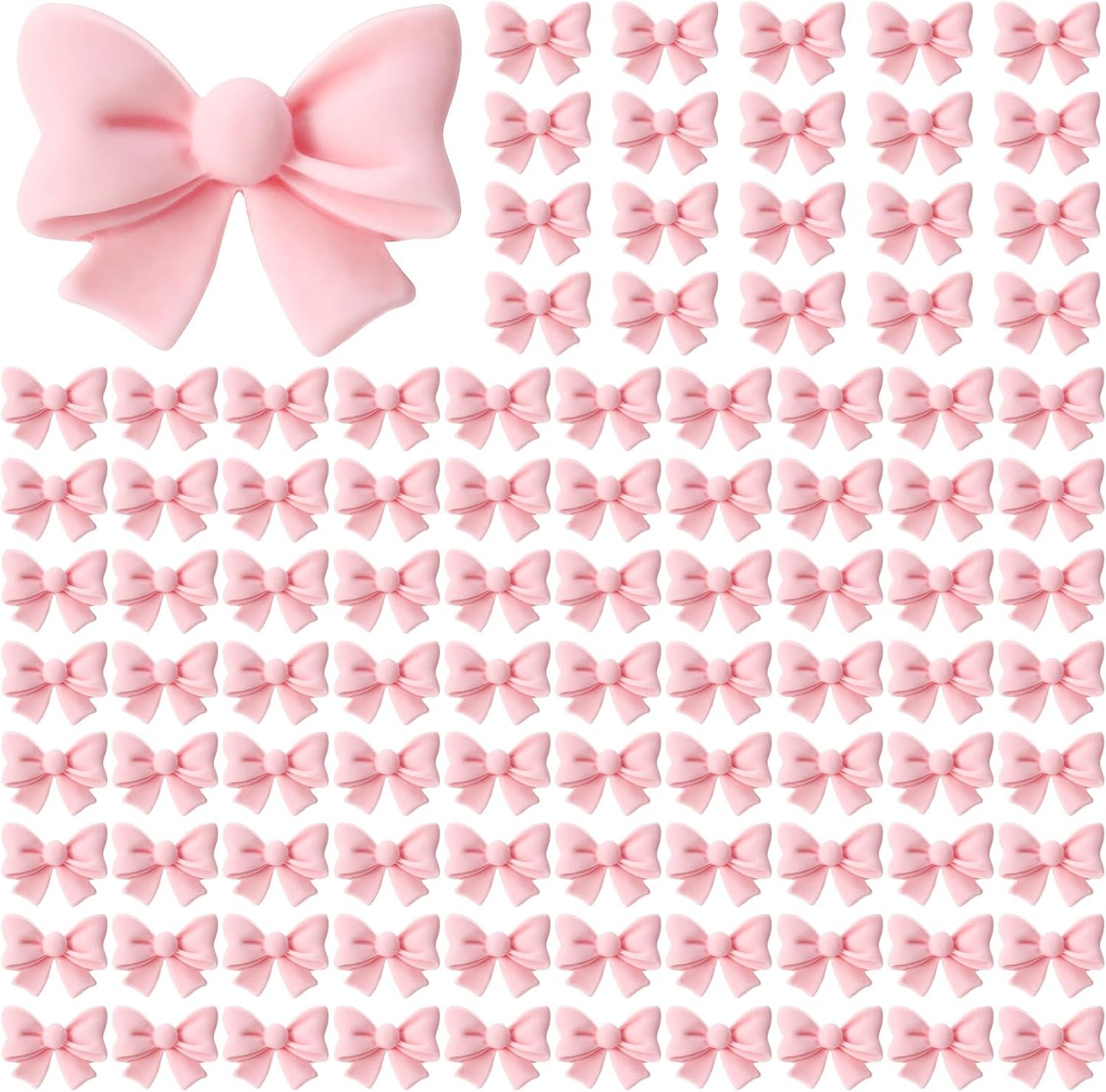 100-Pcs-Pink-Bowknot-Cupcake-Toppers-Glitter-Pink-Bow-Cake-Picks-Bridal-Wedding-Cupcake-1171