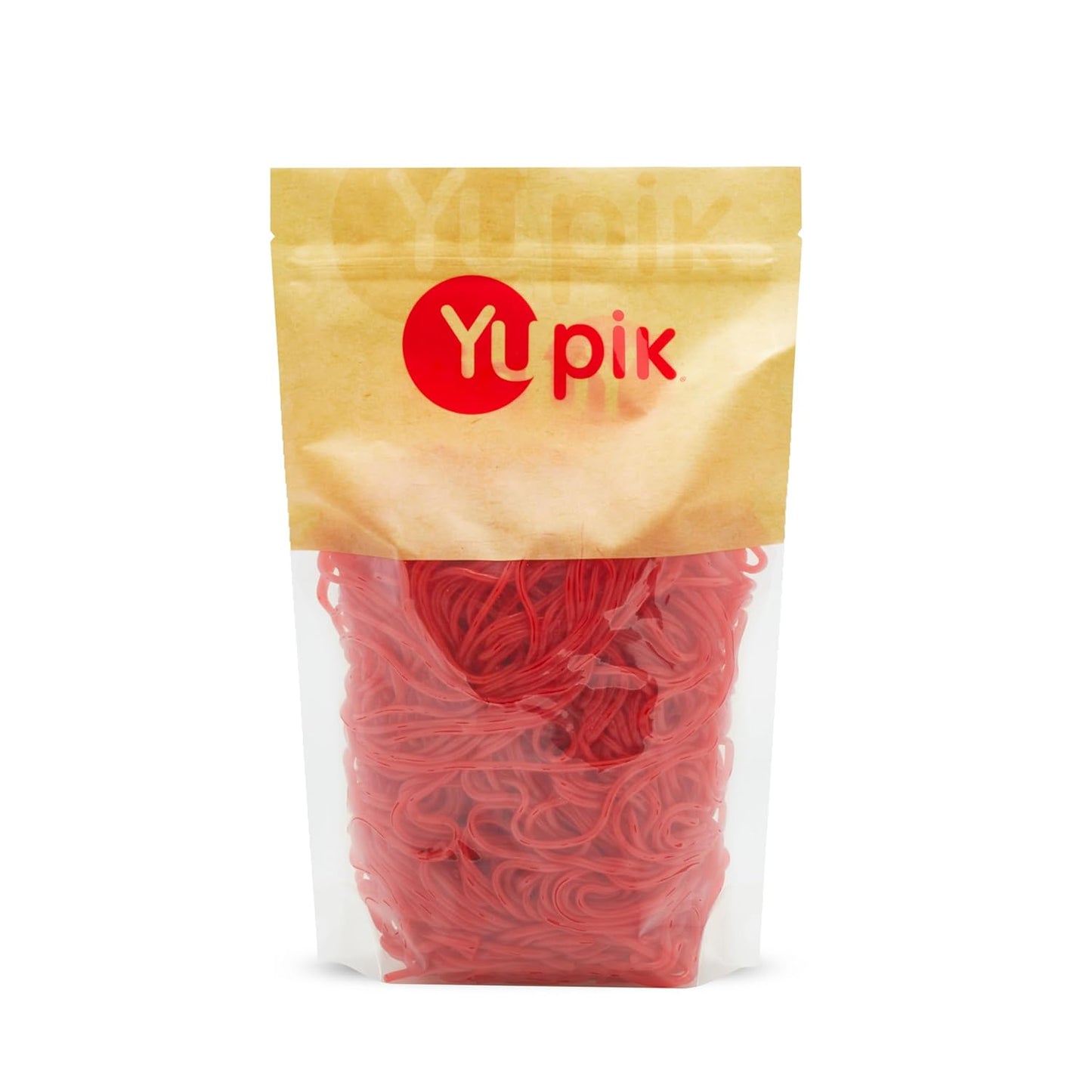 Yupik-Strawberry-Licorice-Laces,-2.2-lb,-Red-Candy,-1597