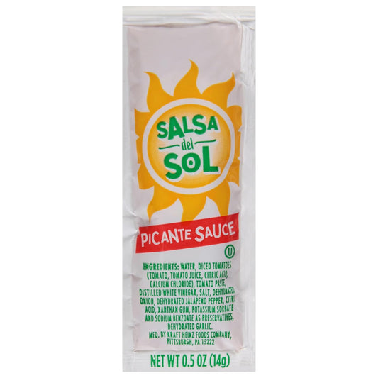 Salsa-Del-Sol-Picante-Sauce-Single-Serve-Packet-(0.5-oz-Packets,-Pack-1560