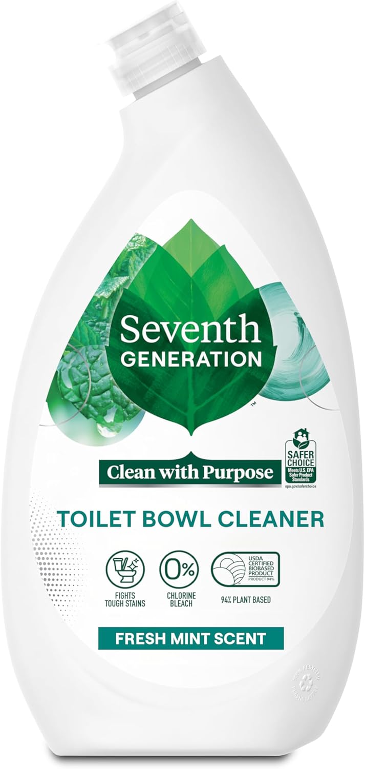 Seventh-Generation-Toilet-Bowl-Cleaner,-Fresh-Mint-Scent,-Fights-Tough-3696