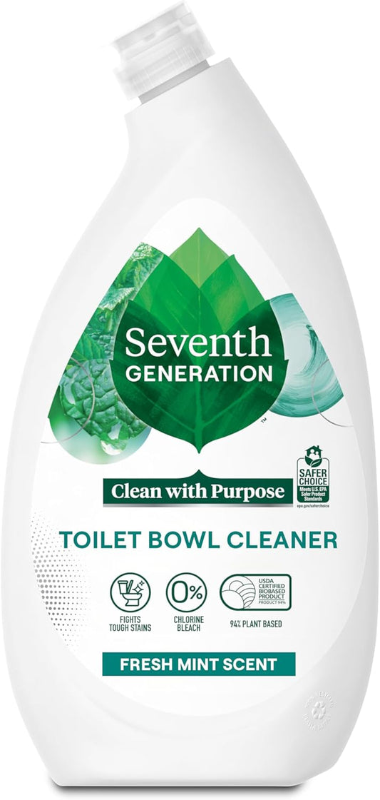 Seventh-Generation-Toilet-Bowl-Cleaner,-Fresh-Mint-Scent,-Fights-Tough-3696