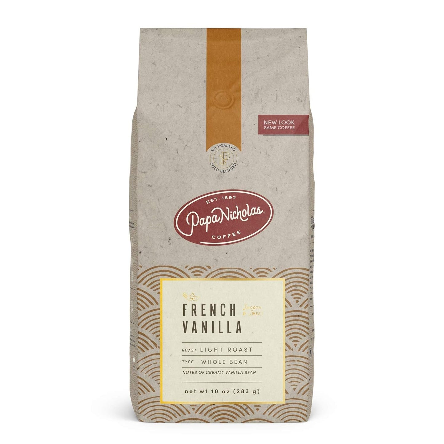 PapaNicholas-Coffee-Whole-Bean-Coffee,-French-Vanilla,-10-Ounce---------419